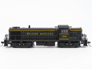 HO Scale KATO WM Western Maryland ALCO RS-3 Diesel #198 w/ DCC - Custom