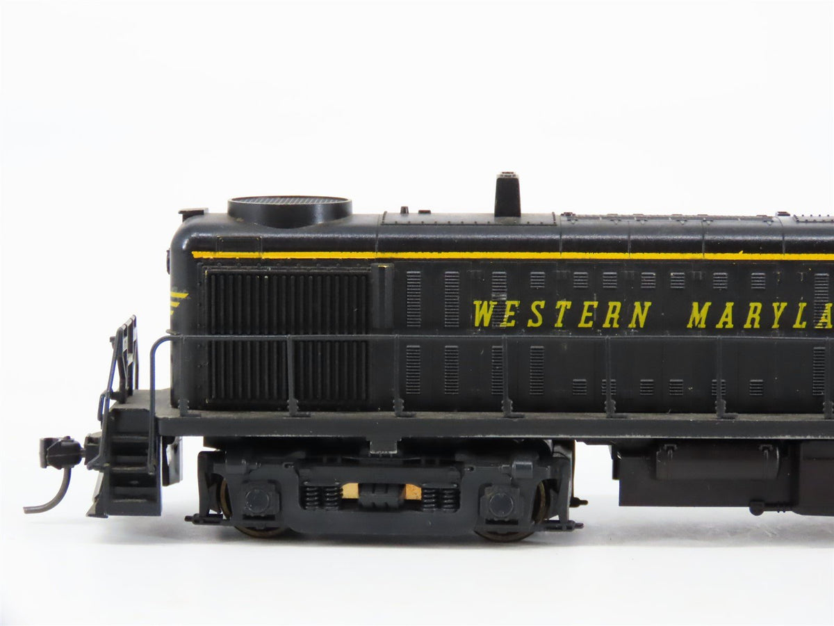 HO Scale KATO WM Western Maryland ALCO RS-3 Diesel #198 w/ DCC - Custom