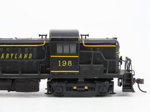 HO Scale KATO WM Western Maryland ALCO RS-3 Diesel #198 w/ DCC - Custom