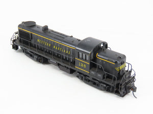 HO Scale KATO WM Western Maryland ALCO RS-3 Diesel #198 w/ DCC - Custom