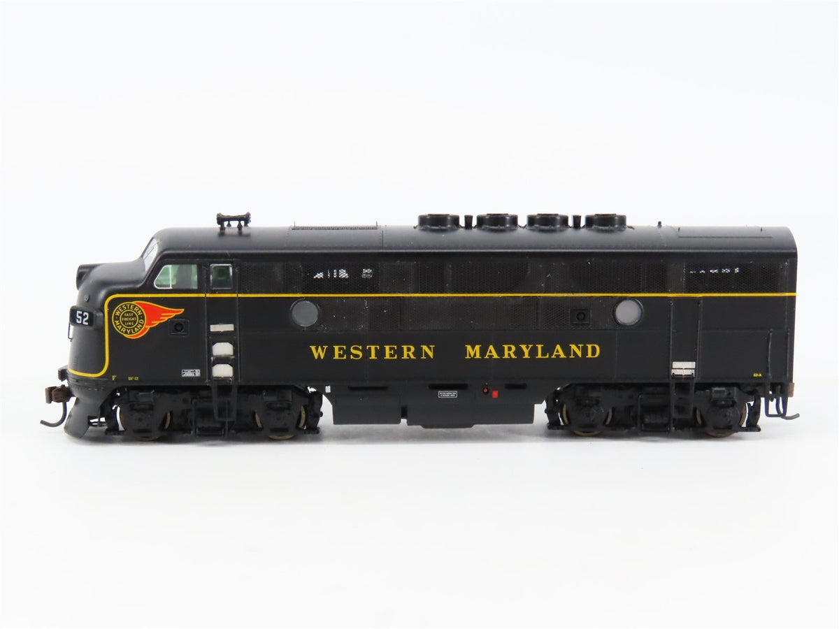 HO Athearn Genesis WM Western Maryland &quot;Fireball&quot; EMD F3A Diesel #52 w/ DCC