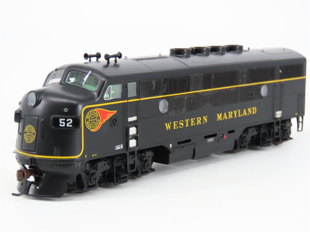 HO Athearn Genesis WM Western Maryland &quot;Fireball&quot; EMD F3A Diesel #52 w/ DCC