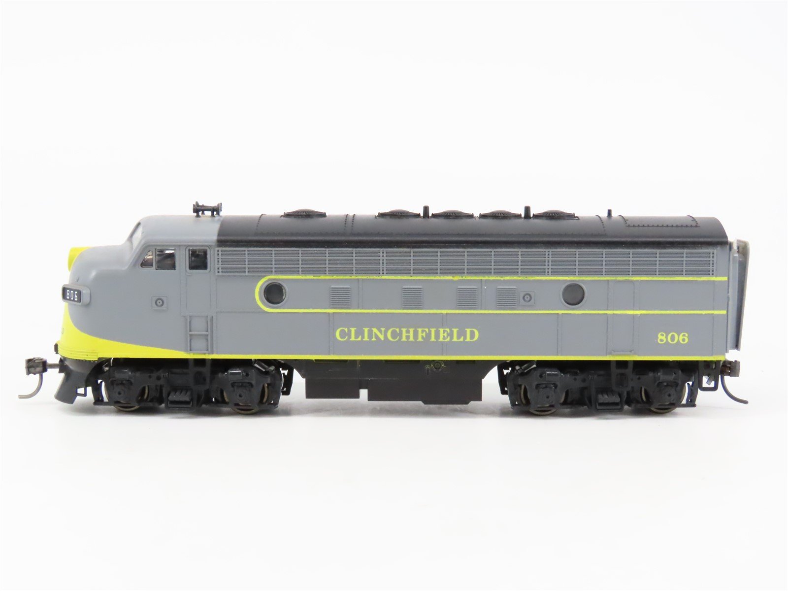 HO Scale KATO CRR Clinchfield EMD F7A Diesel #806 w/ DCC - Custom