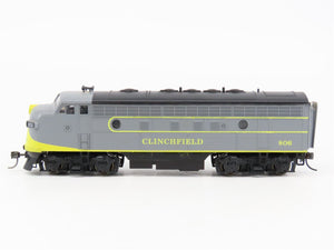 HO Scale KATO CRR Clinchfield EMD F7A Diesel #806 w/ DCC - Custom