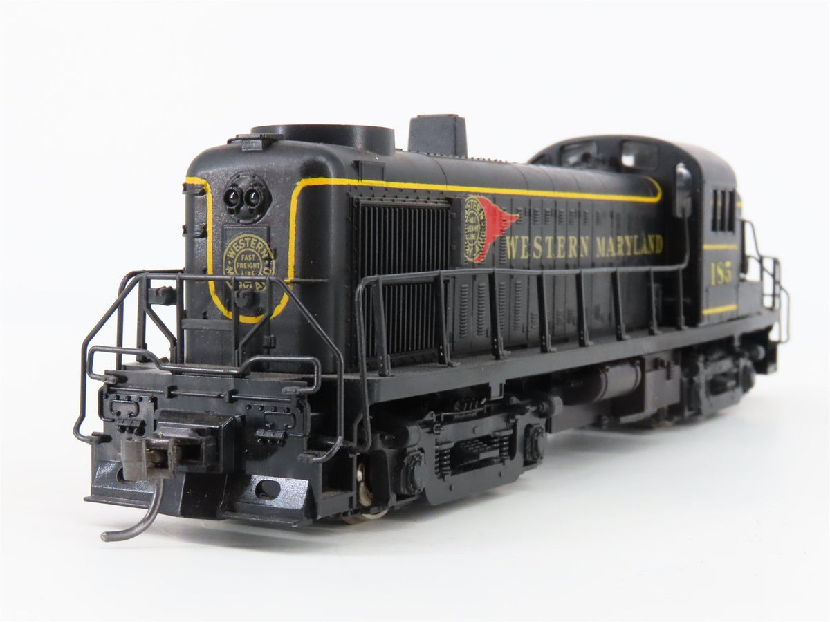 HO Scale KATO WM Western Maryland ALCO RS-3 Diesel #185 w/ DCC - Custom