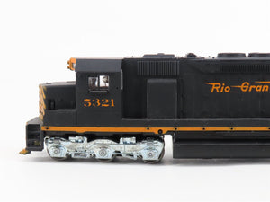 HO Scale Athearn D&RGW Rio Grande EMD SD45 Diesel Locomotive #5321