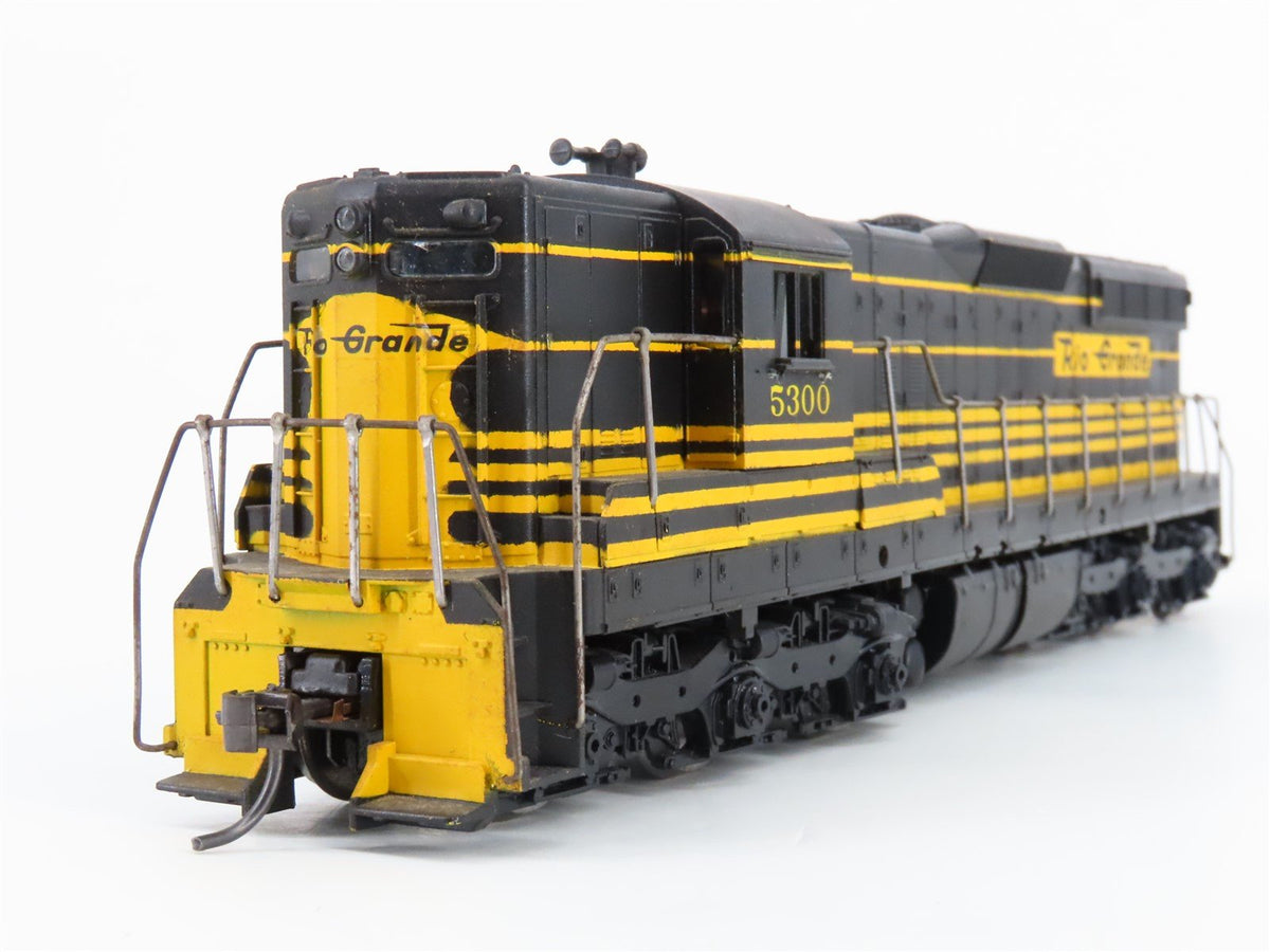 HO Scale Athearn D&amp;RGW Rio Grande EMD SD9 Diesel Locomotive #5300 - Custom
