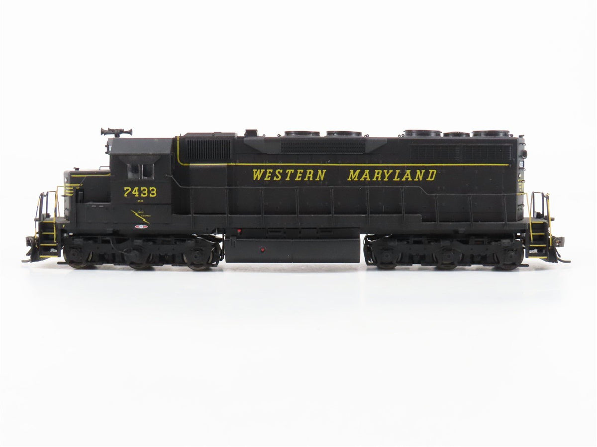 HO Scale Atlas Master WM Western Maryland EMD SD35 Diesel #7433 w/ DCC - Custom