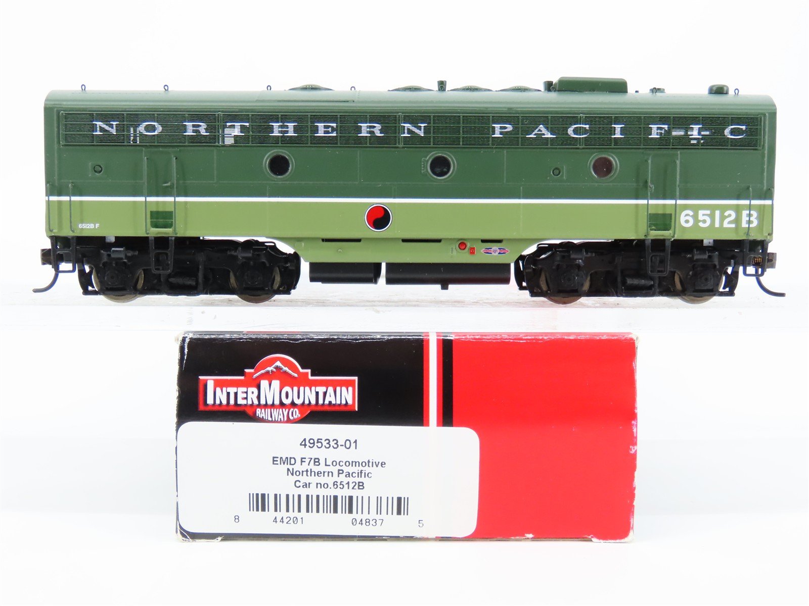 HO Scale InterMountain 49533-01 NP "Loewy" EMD F7B Diesel #6512B - DCC Ready