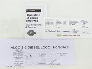 HO Atlas 10001914 LV Lehigh Valley S-2 Diesel #159 - Weathered w/ DCC & Sound