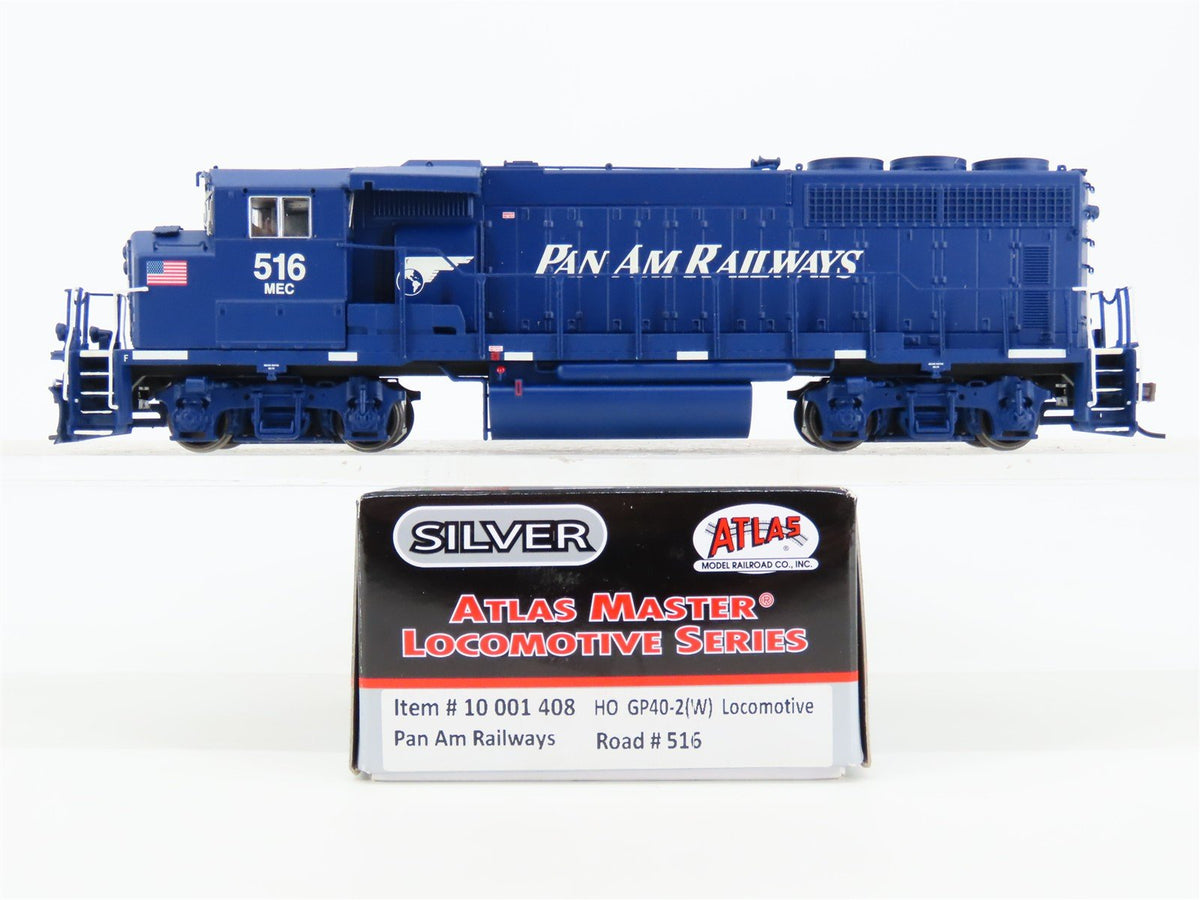 HO Atlas Master Silver 10001408 MEC Pan Am GP40-2(W) Diesel #516 - DCC Ready