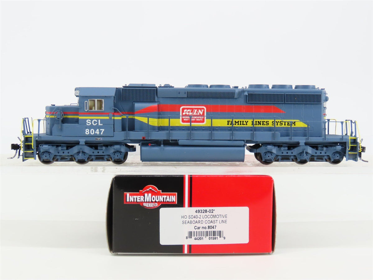 HO InterMountain 49328-02 SCL/L&amp;N Family Lines SD40-2 Diesel #8047 w/ DCC