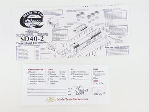 HO Scale Athearn 95184 SOU Southern EMD SD40-2 Diesel #3251R - DCC Ready