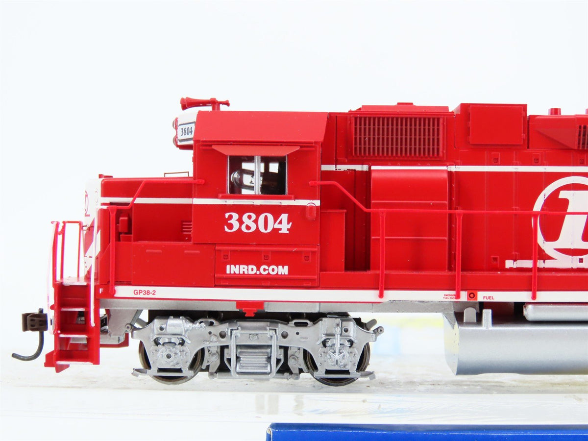 HO Scale Athearn 78916 INRD Indiana Railroad GP38-2 Diesel #3804 - DCC Ready