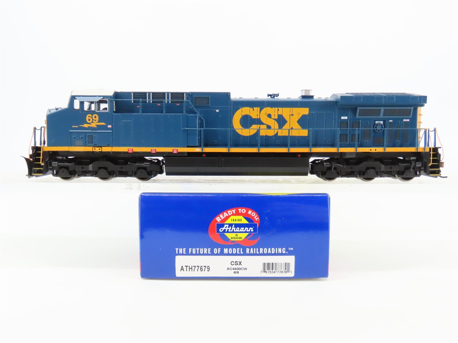 HO Scale Athearn ATH77679 CSX "Yn3 Scheme" GE AC4400CW Diesel #69 - DCC Ready