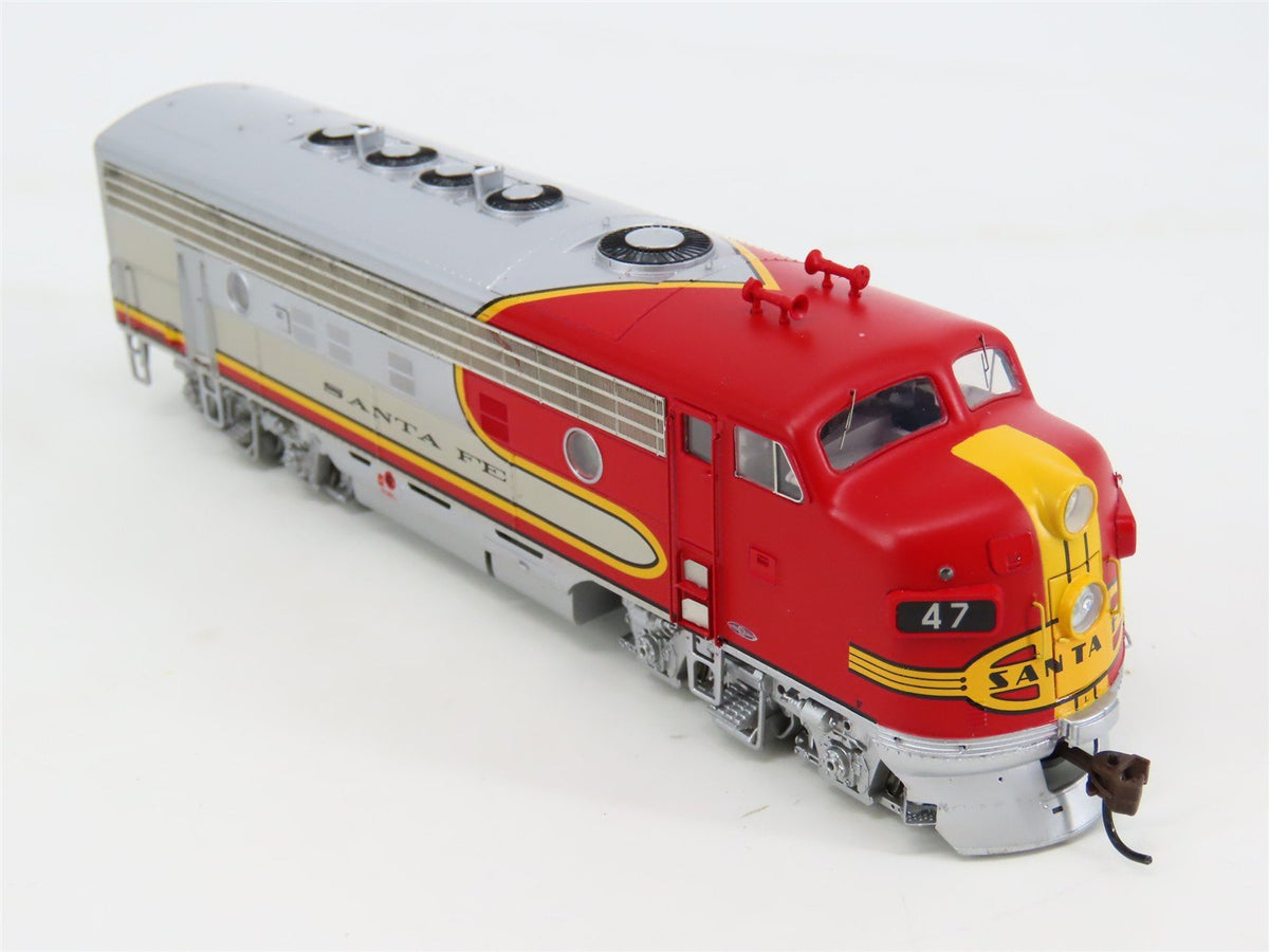 HO Scale Athearn Genesis 99041 ATSF Santa Fe &quot;Warbonnet&quot; F7A/B Ph 2 Diesel Set