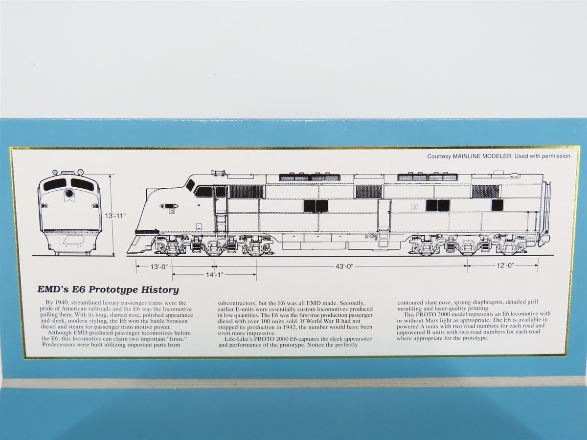 HO Proto 2000 23210 KCS Kansas City Southern EMD E6A Diesel #24 - DCC Ready