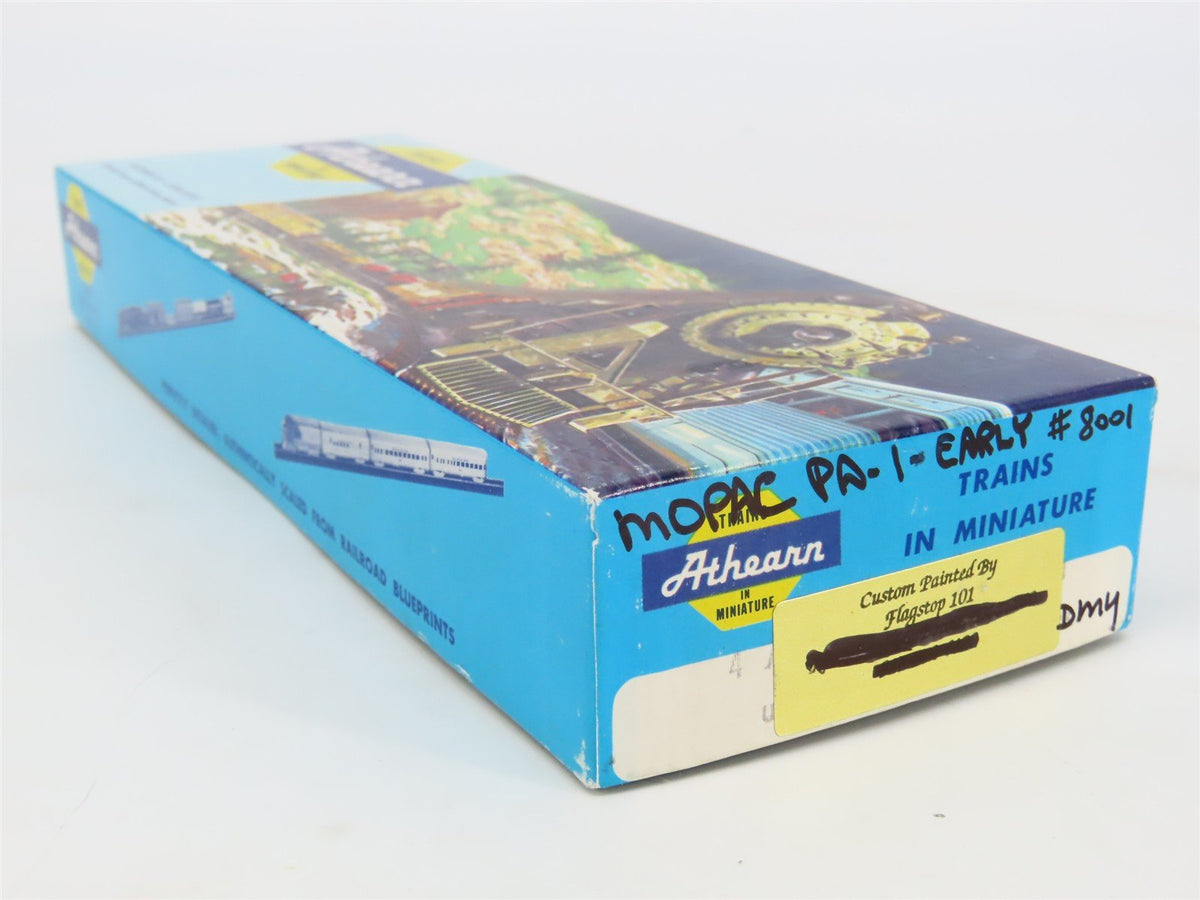 HO Scale Athearn MP Missouri Pacific ALCO PA Diesel #8001 - Unpowered - Custom