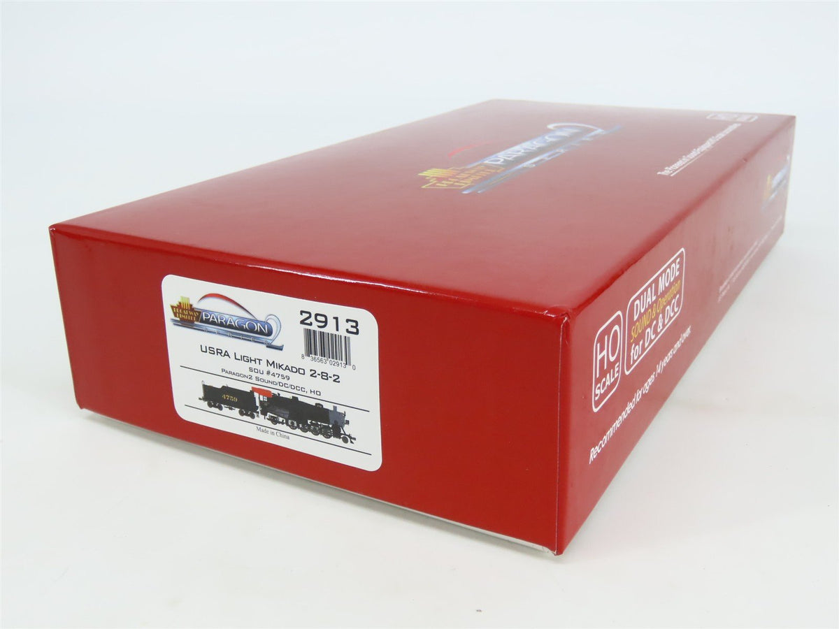 HO Broadway Limited BLI 2913 SOU 2-8-2 Light Mikado Steam #4759 - Paragon2