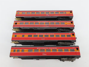 LOT of 4 HO Scale SP Southern Pacific Daylight Coach Passenger Cars
