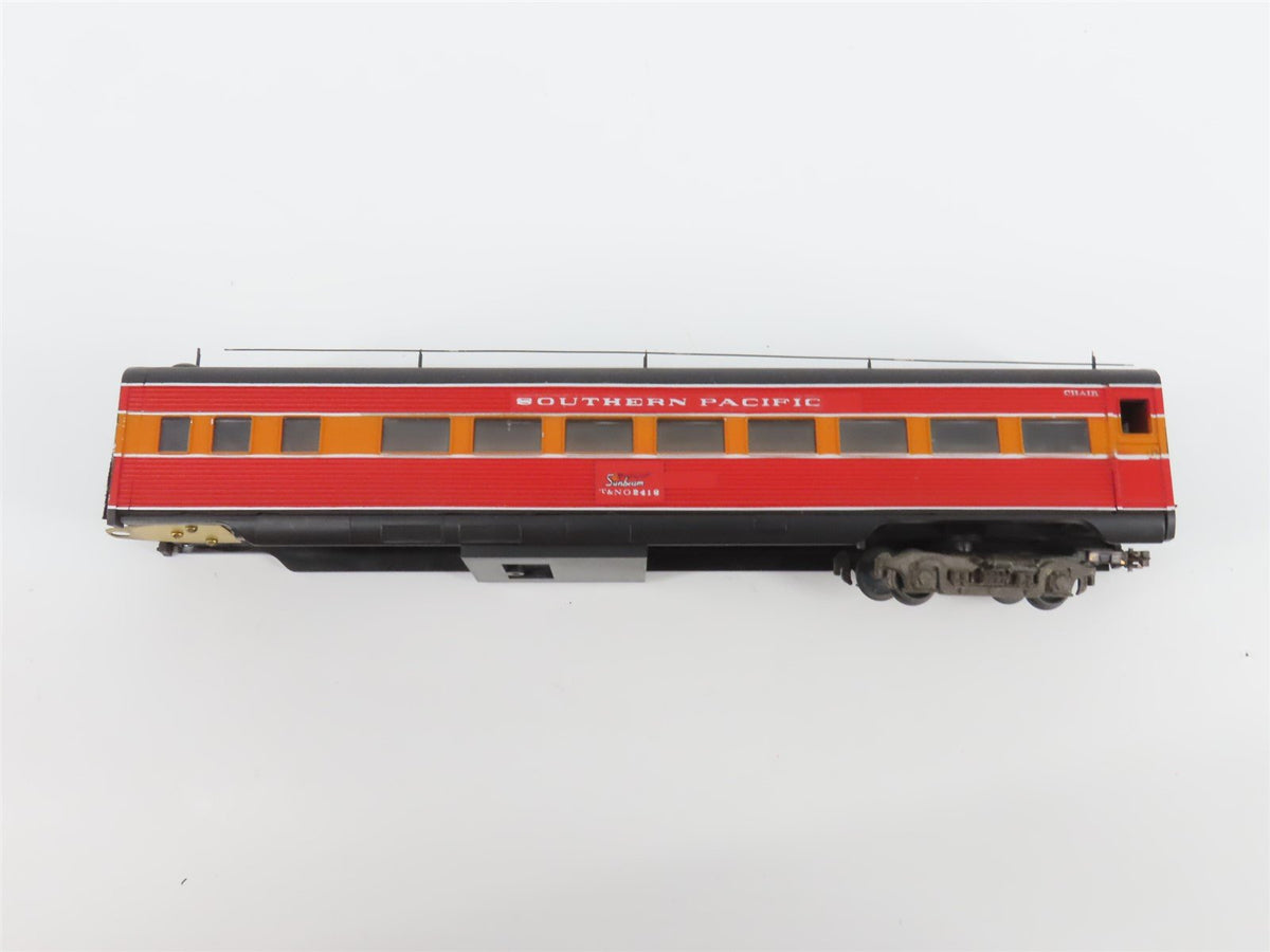 LOT of 4 HO Scale SP Southern Pacific Daylight Coach Passenger Cars