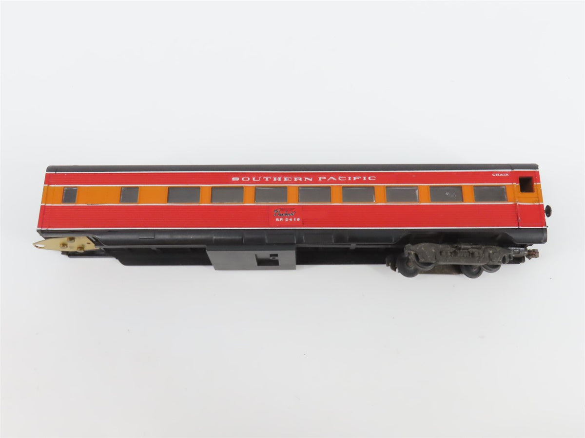 LOT of 4 HO Scale SP Southern Pacific Daylight Coach Passenger Cars