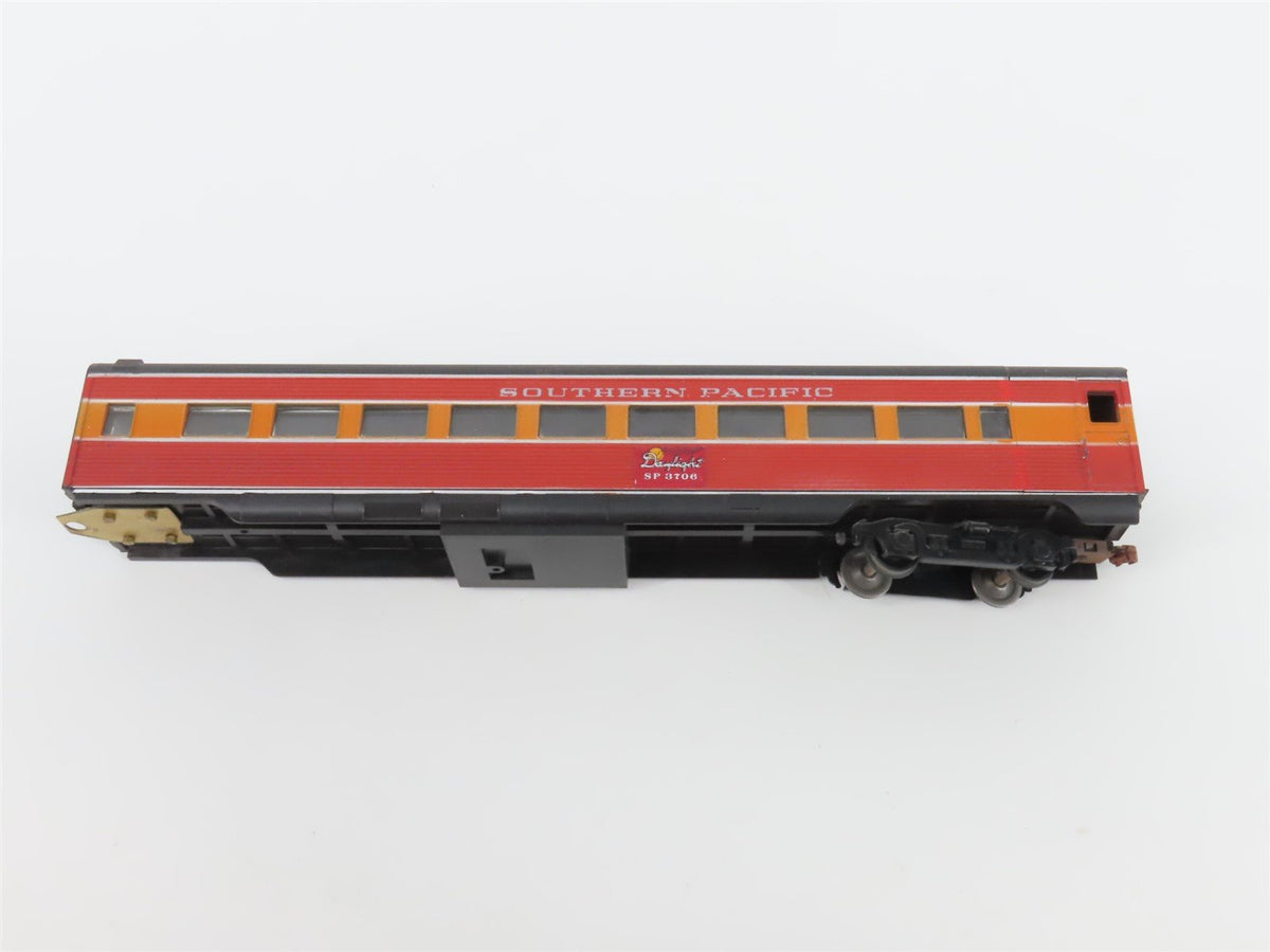LOT of 4 HO Scale SP Southern Pacific Daylight Coach Passenger Cars