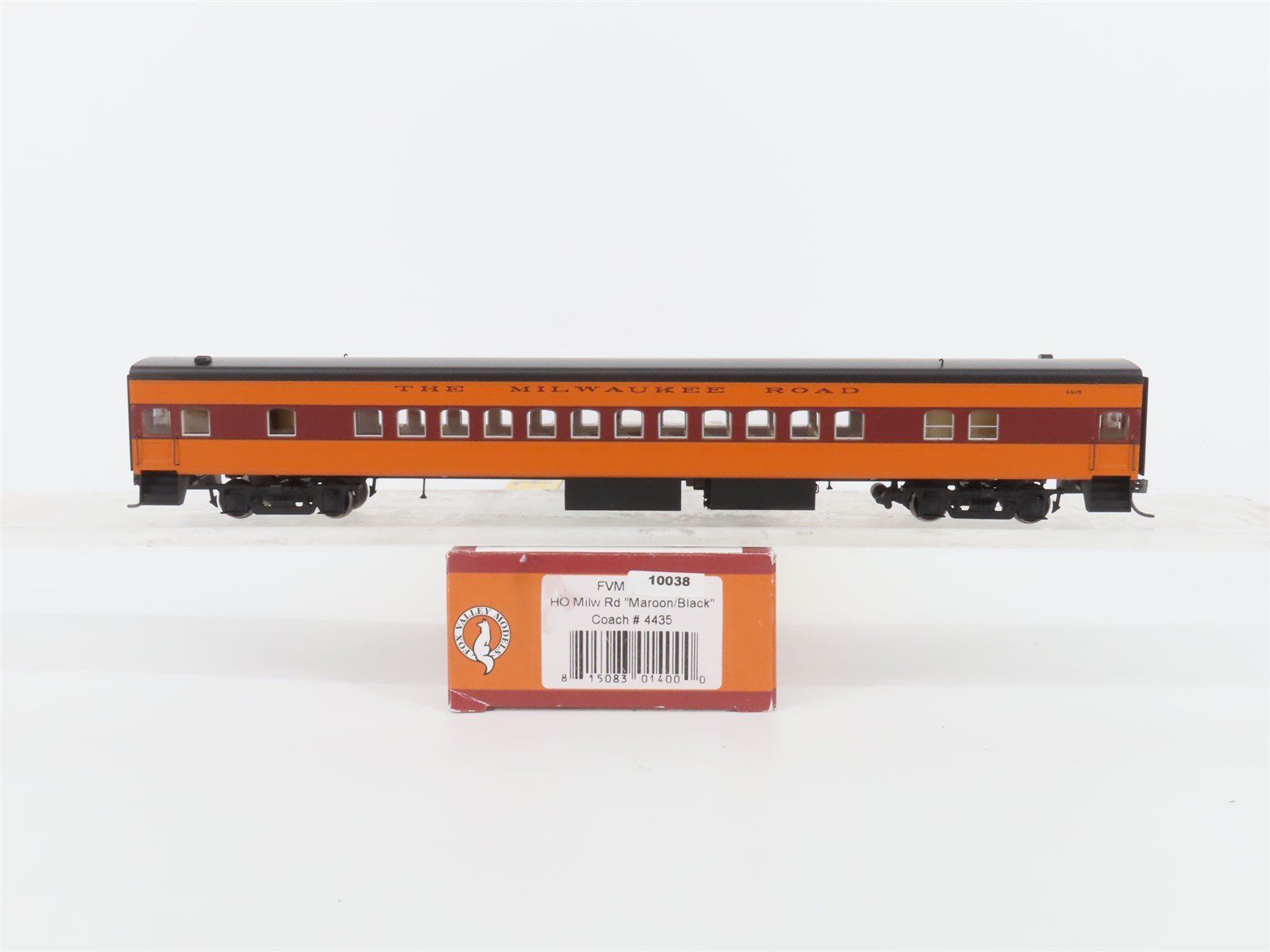 HO Scale Fox Valley Models FVM 10038 MILW Hiawatha Coach Passenger #4435
