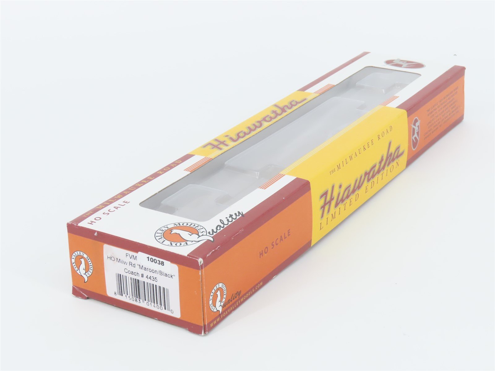 HO Scale Fox Valley Models FVM 10038 MILW Hiawatha Coach Passenger #4435