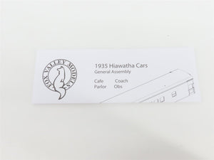 HO Scale Fox Valley Models FVM 10031 MILW Hiawatha Coach Passenger #4401
