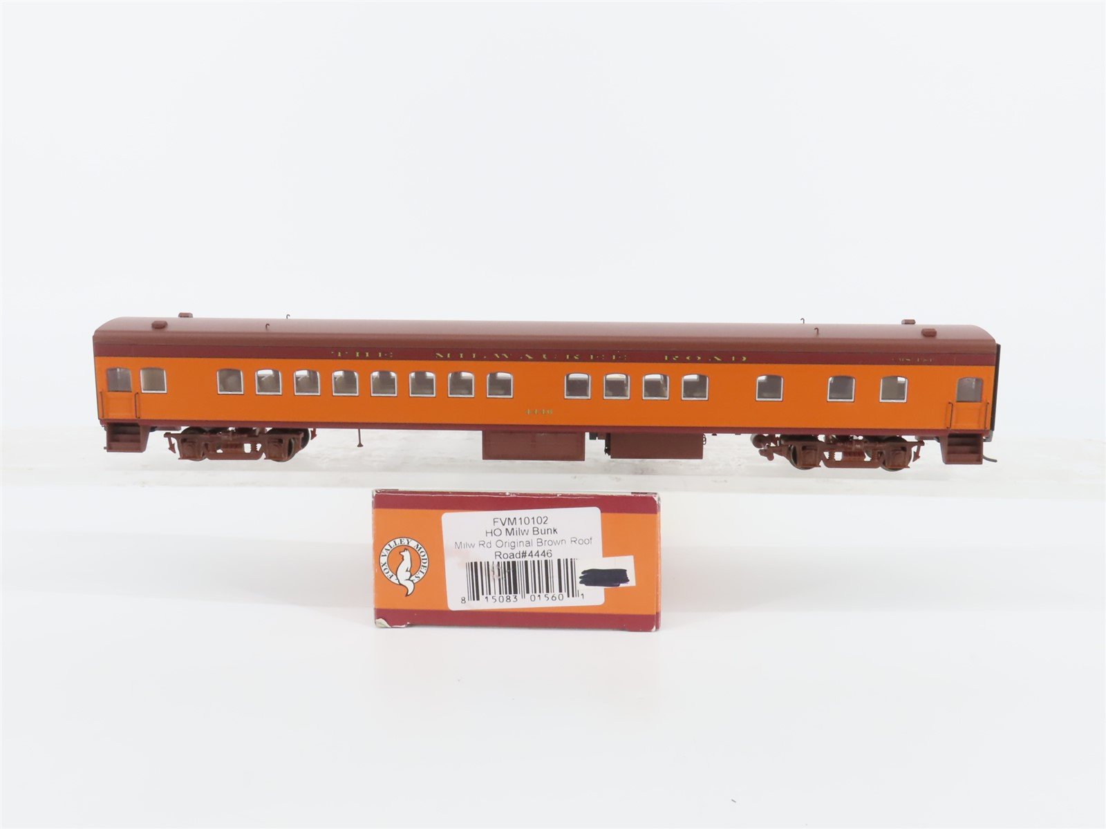 HO Scale Fox Valley Models FVM 10102 MILW Hiawatha Coach Passenger #4446