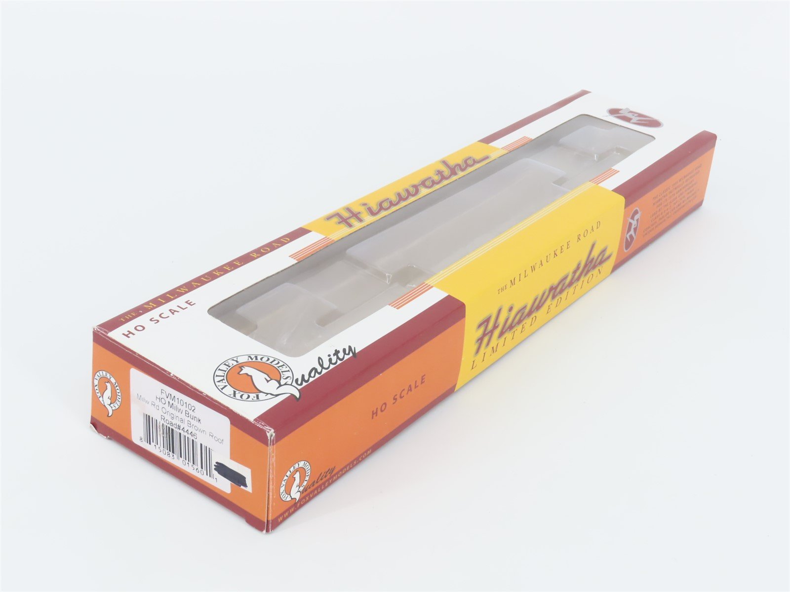 HO Scale Fox Valley Models FVM 10102 MILW Hiawatha Coach Passenger #4446