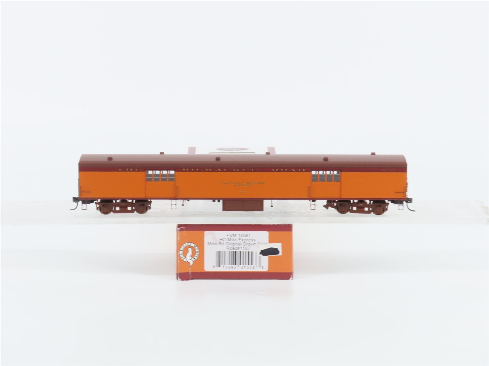 HO Scale Fox Valley Models FVM 10081 MILW Hiawatha Baggage Passenger #107