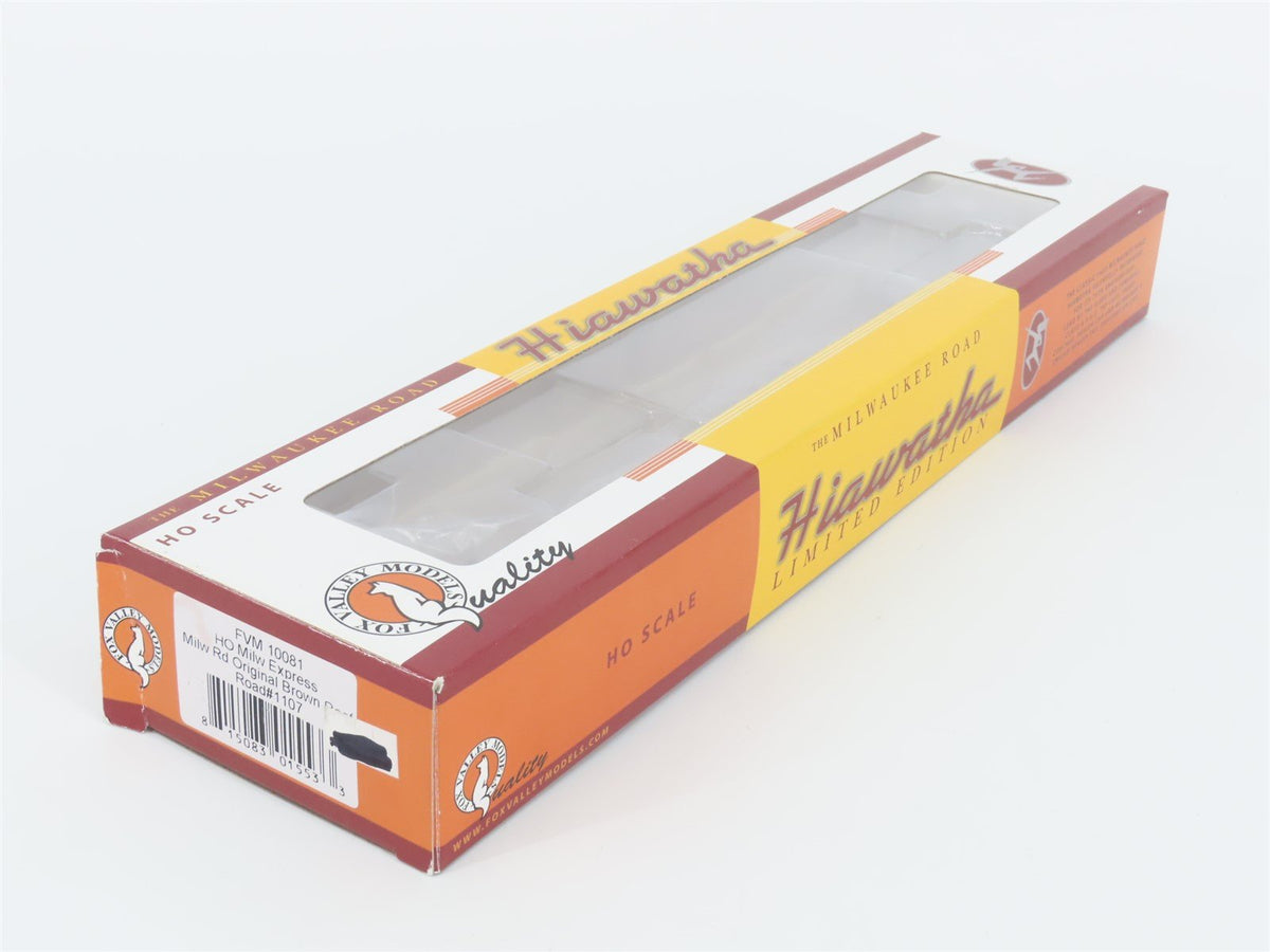 HO Scale Fox Valley Models FVM 10081 MILW Hiawatha Baggage Passenger #107