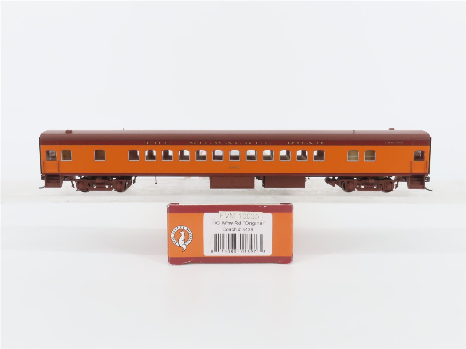 HO Scale Fox Valley Models FVM 10035 MILW Hiawatha Coach Passenger #4438