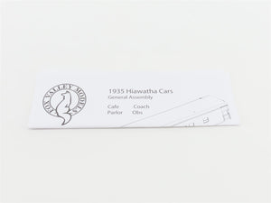 HO Scale Fox Valley Models FVM 10035 MILW Hiawatha Coach Passenger #4438