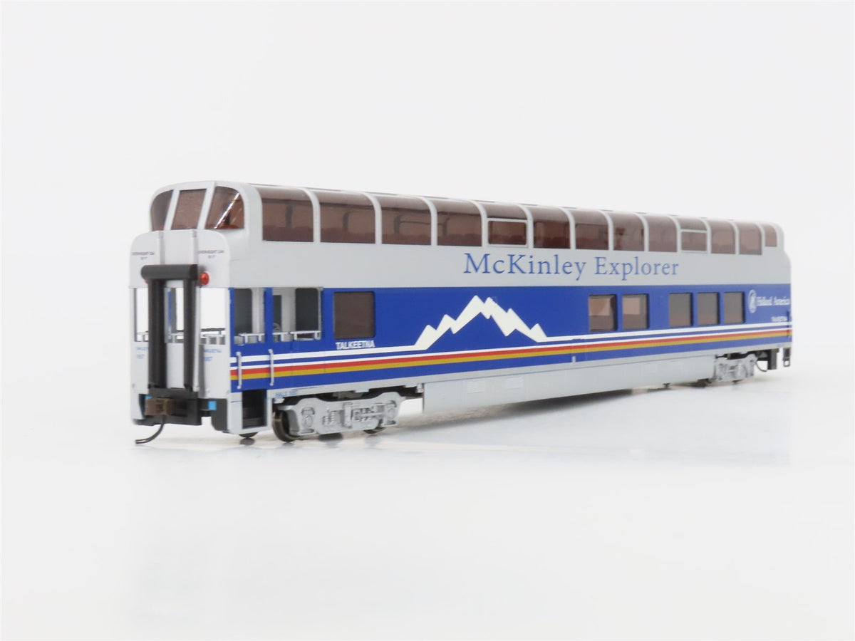 HO Bachmann Silver 13344 HALX McKinley Explorer Talkeetna Dome Passenger 1057