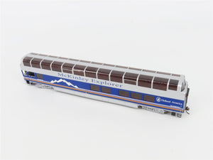 HO Bachmann Silver 13344 HALX McKinley Explorer Talkeetna Dome Passenger 1057