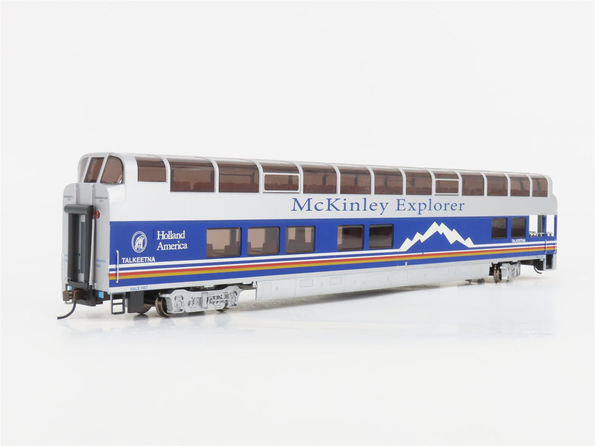 HO Bachmann Silver 13344 HALX McKinley Explorer Talkeetna Dome Passenger 1057