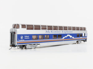 HO Bachmann Silver 13344 HALX McKinley Explorer Talkeetna Dome Passenger 1057