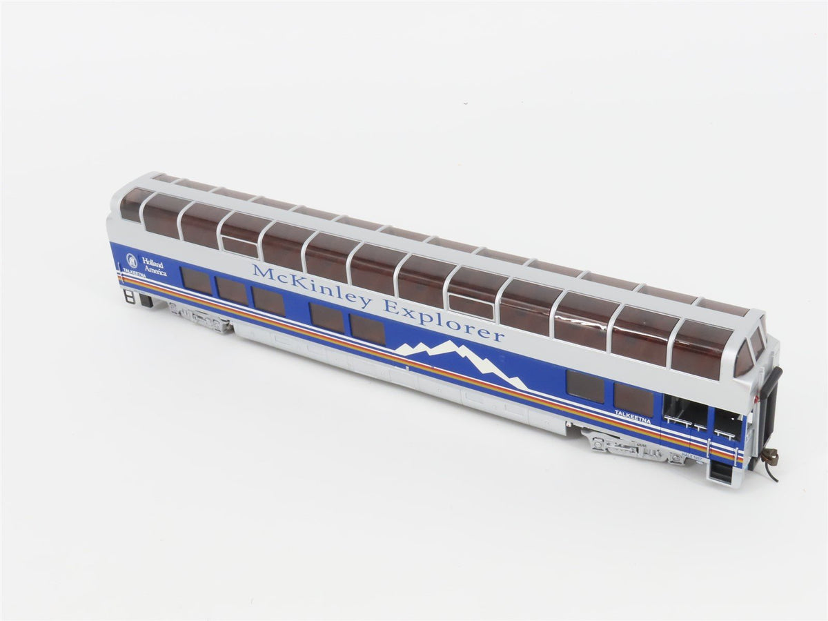 HO Bachmann Silver 13344 HALX McKinley Explorer Talkeetna Dome Passenger 1057