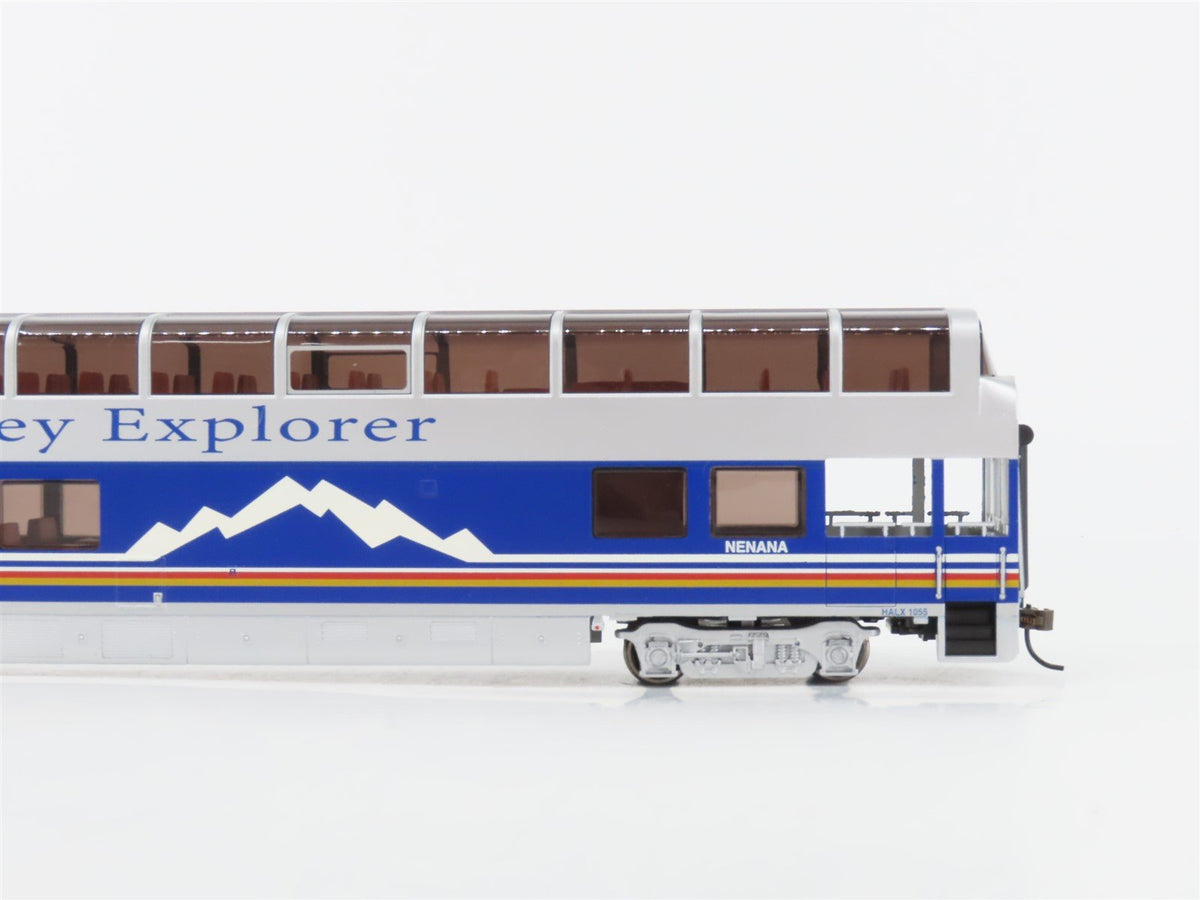 HO Bachmann Silver 13342 HALX McKinley &quot;Nenana&quot; Explorer Full Dome Passenger