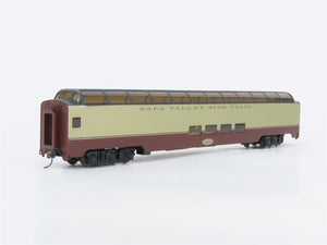 HO Bachmann Silver 13034 85' Napa Valley Wine Train Full Dome Passenger
