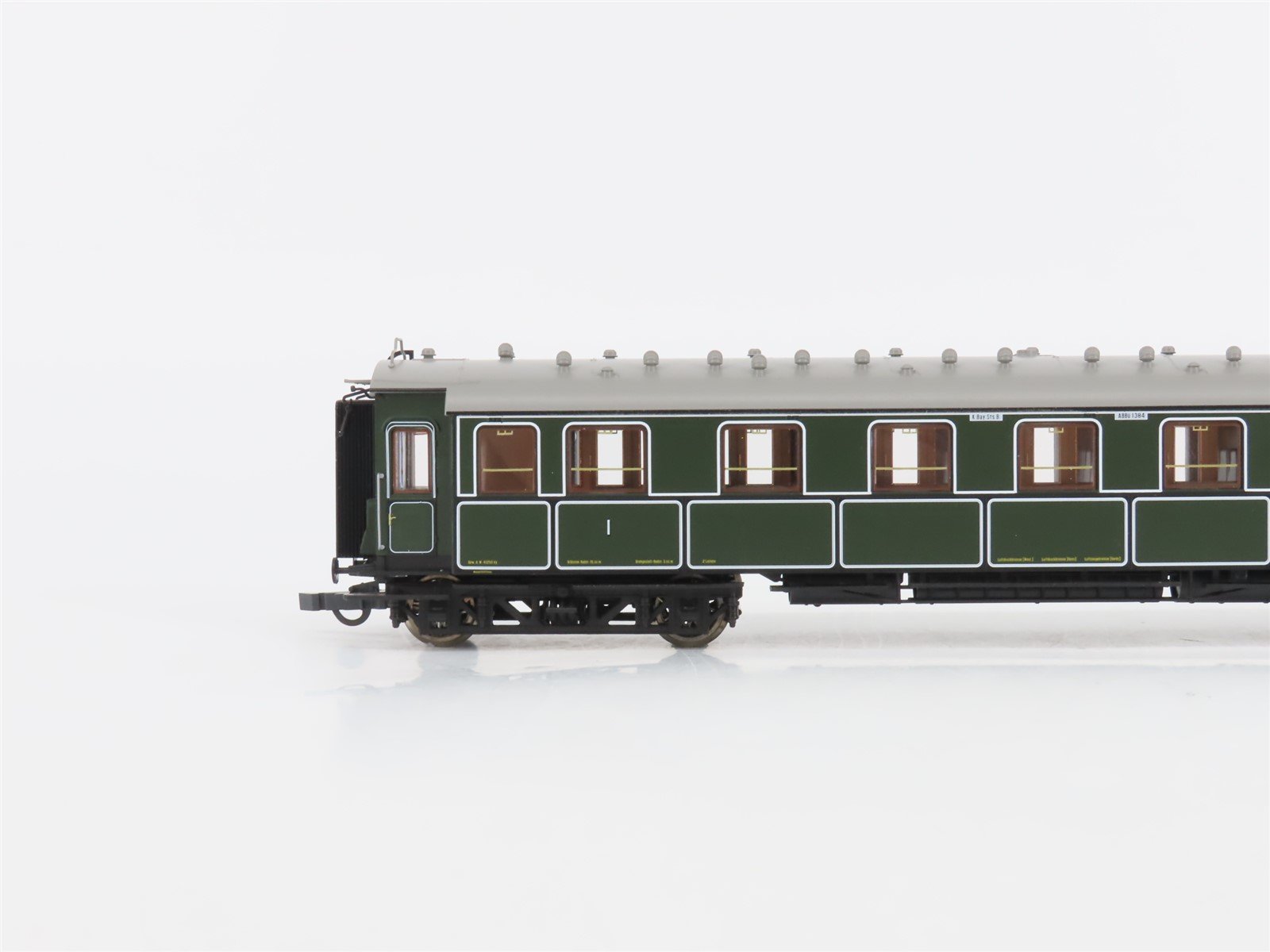 HO Scale Roco 45580 K.Bay.Sts. B Bavarian Coach 1/2 Class Passenger Car