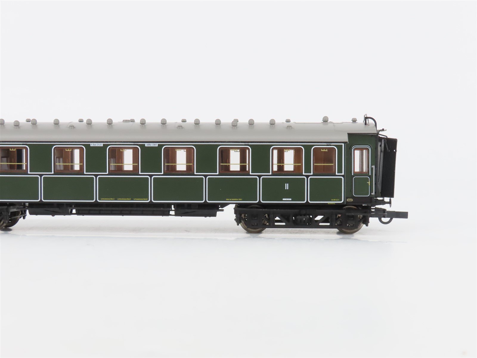 HO Scale Roco 45580 K.Bay.Sts. B Bavarian Coach 1/2 Class Passenger Car