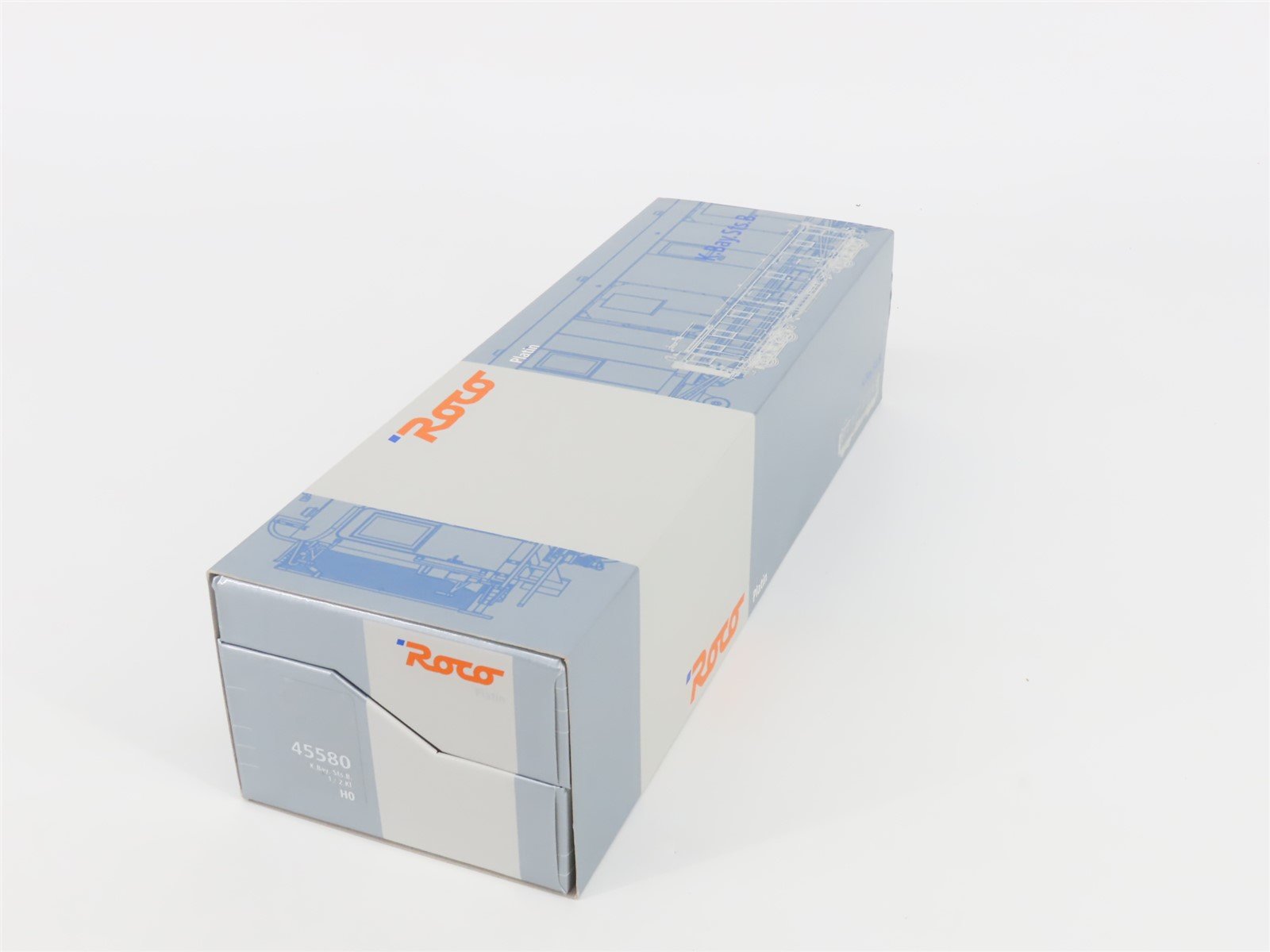 HO Scale Roco 45580 K.Bay.Sts. B Bavarian Coach 1/2 Class Passenger Car