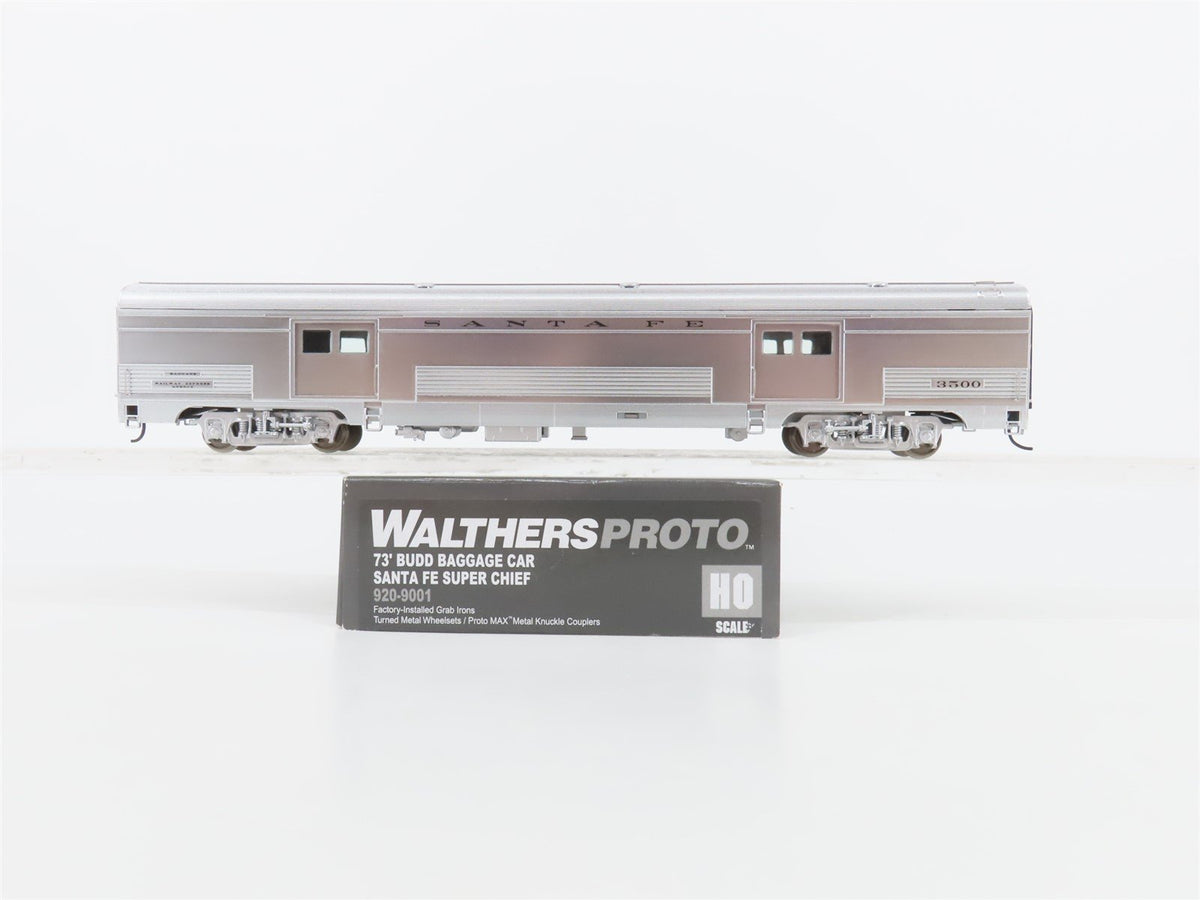 HO Walthers Proto 920-9001 ATSF Santa Fe Super Chief 73&#39; Budd Baggage Passenger