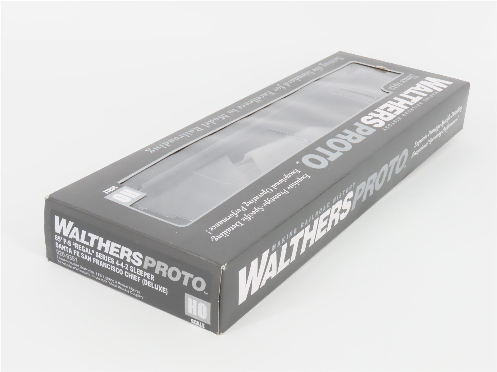 HO Walthers Proto 920-9351 ATSF San Francisco Chief 85' 4-4-2 Sleeper Passenger