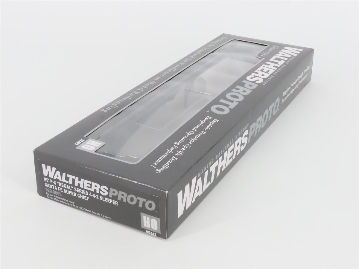 HO Walthers Proto 920-9005 ATSF Santa Fe Regal 85&#39; P-S 4-4-2 Sleeper Passenger