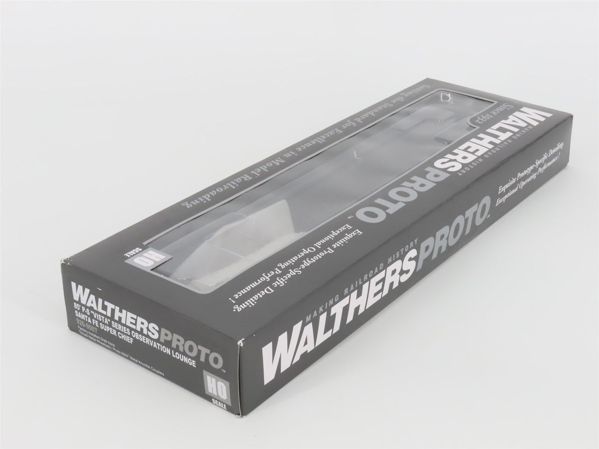 HO Walthers Proto 920-9007 ATSF Santa Fe 85&#39; Vista Observation Lounge Passenger